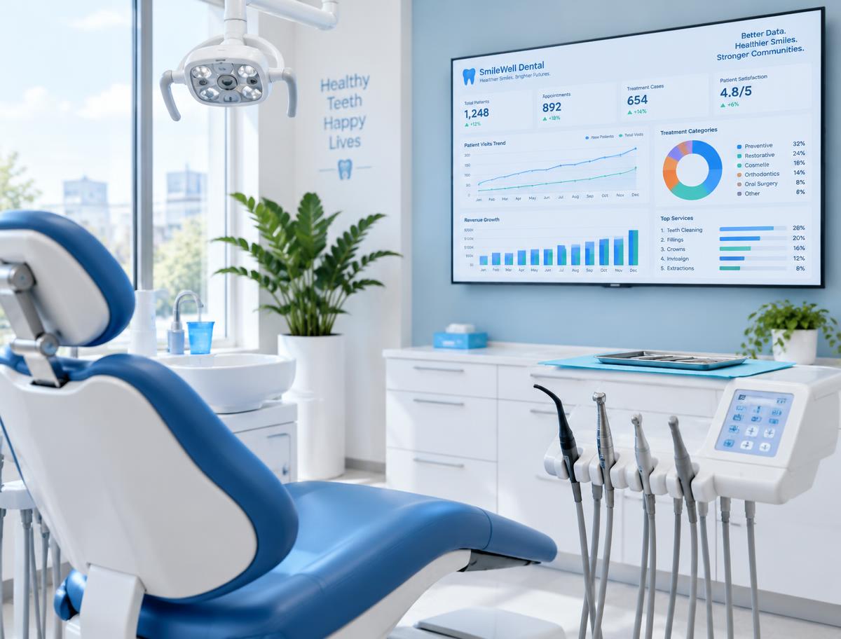 Dental clinic dashboard demo